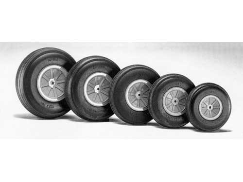 Du-Bro RC 6" Dia. Treaded Lightweight Wheel (152mm)