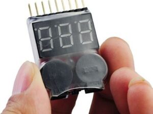 Lipo Battery Voltage Tester e Low Voltage Buzzer Alarm